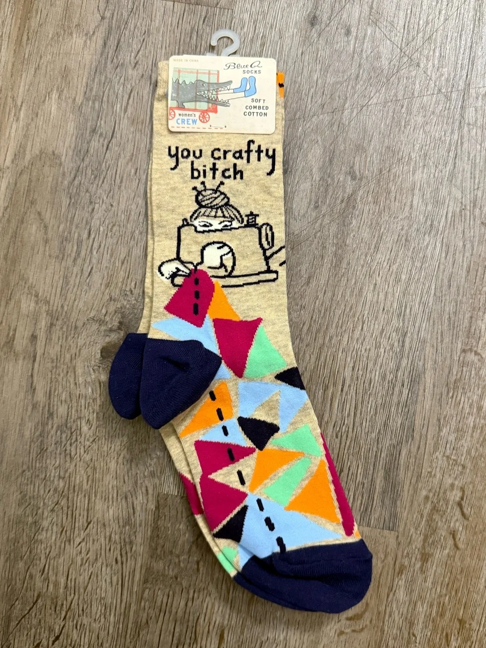Blue Q • You Crafty B*tch Socks